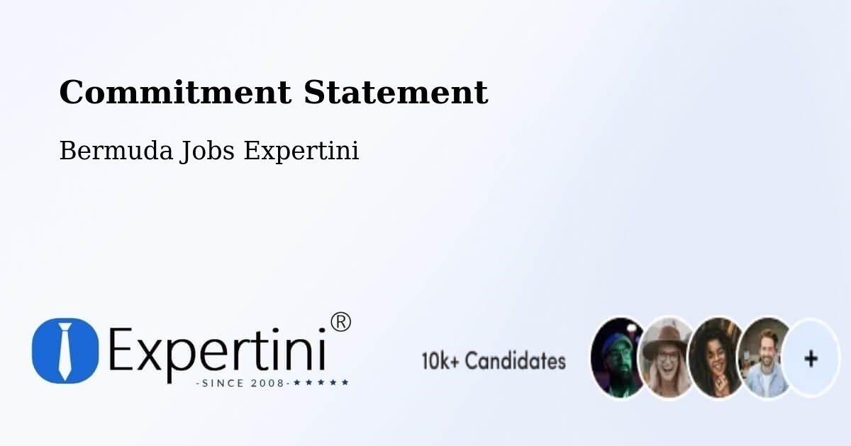 Corporate Commitment – Hamilton - Bermuda Jobs Expertini